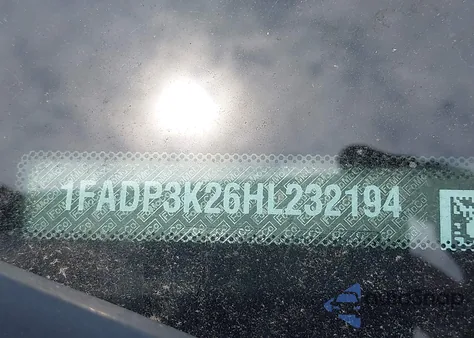 2017 Ford Focus Se from USA, damaged, VIN 1FADP3K26HL232194